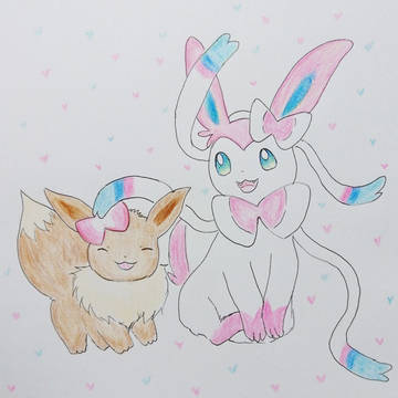 一緒にリボン