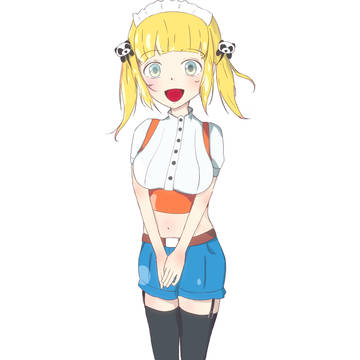 ウェイトレス少女