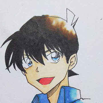 工藤の日らしいから描いてみた。