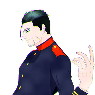 立ち尾形