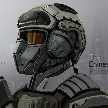 上海 中国人民武装警察 CAPF 2038