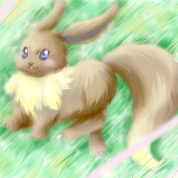 もふもふイーブイ