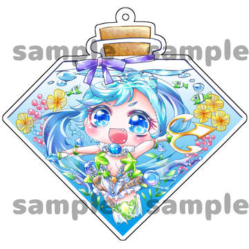 【C94】ハーバリウム風ナイアスアクキー【BOOTH】