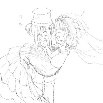 红蓝cpレナちゃん＆かえでちゃんヾ(❀╹◡╹)ﾉ~