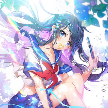 水中少女