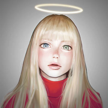 オッドアイの少女