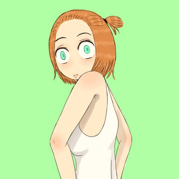 見返りお尻ちゃん