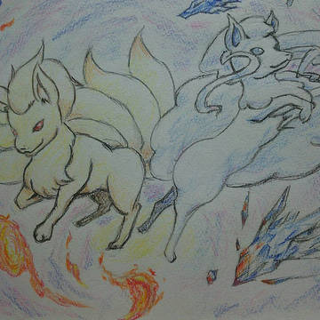 キュウコンの日に描いたヤツ