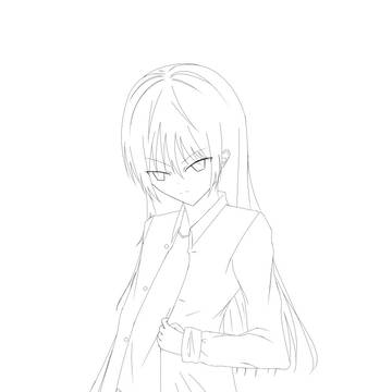 长发男性