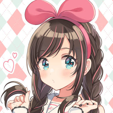 三つ編みアイちゃん
