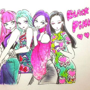 BLACKPINKイラスト