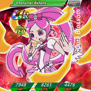 Cure Blossom Dokkan Battle Card