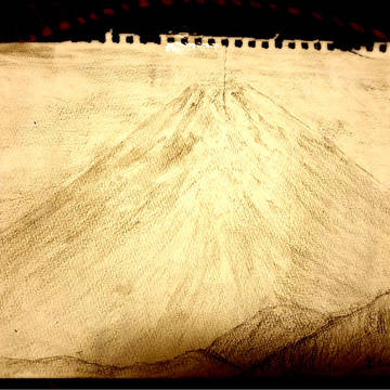 《2015年１２月》伊豆旅行富士山模写