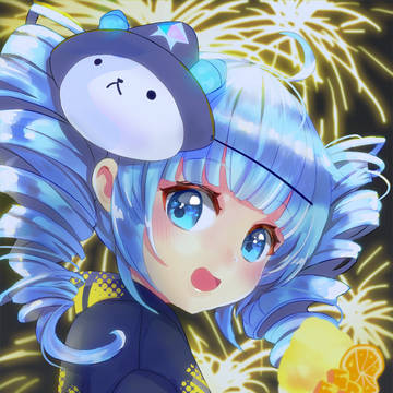 かき氷とグリンダちゃん
