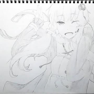 結月ゆかり 模写