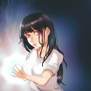 女の子とラクガキ