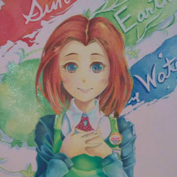 スーパーの店員さんイメージイラスト