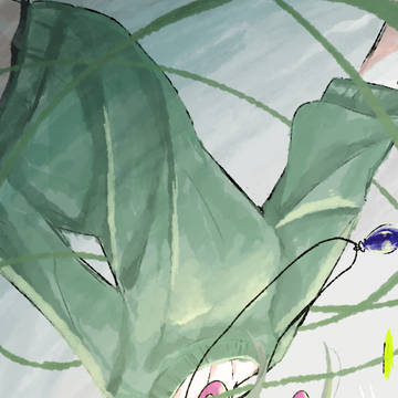 落ちる