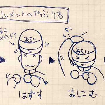 【資料】バイク眼鏡男子のフルフェイスヘルメットの脱ぎ方・被り方
