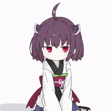 きりたんがこちらをじーっと見ている!