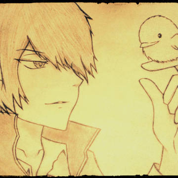 雲雀さんを描いてみた。２