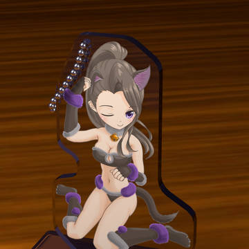 アクリルキーホルダー~玲キャット
