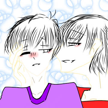 【初投稿】おそ一落書き【下手っぴ】