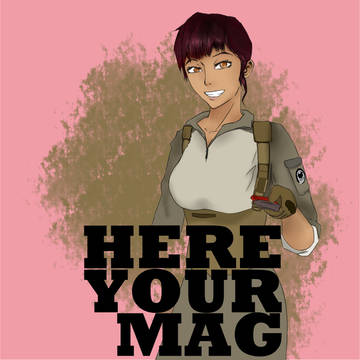 Here your Mmagazine  ここのあなたの弾倉