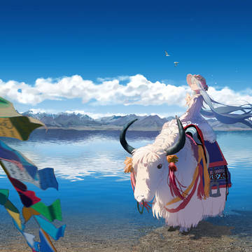trip to the Qinghai lake