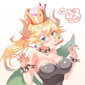 【らくがき】クッパ姫