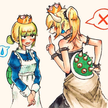 クッパ姫とノコノコ姫