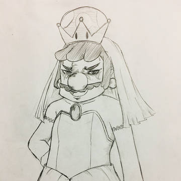 クッパ姫がいるんだしマリオもね。