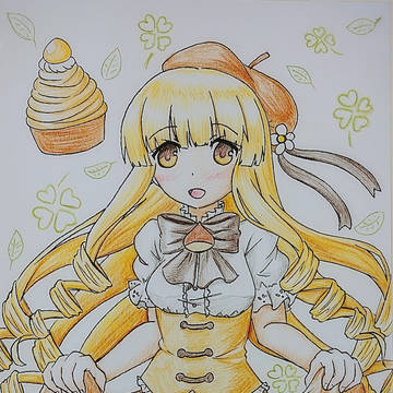 モンブランの擬人化娘