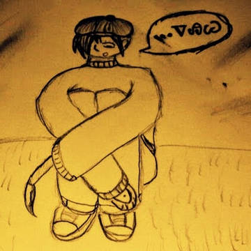 お絵かきガール