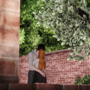 ウル織3D  No peeking!