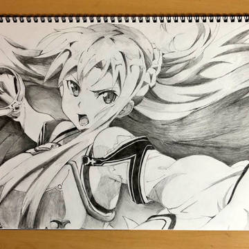 アスナ模写