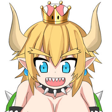 クッパ姫描いた！！