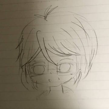 初めてかいてみた