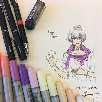 東京へ留学前に最後の絵