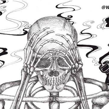 Inktober DAY1:Poisonous Thoughts