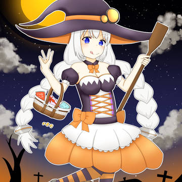 ハロウィンあかりちゃん