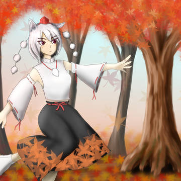 椛紅葉見