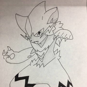 ラクガキ ゼラオラ