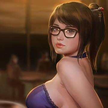 Mei at pub