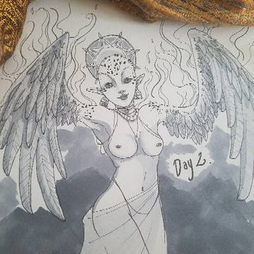 Inktober #2 to #5