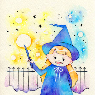 Inktober Day4:spell