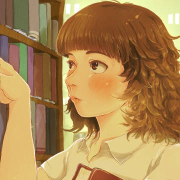夏の図書館