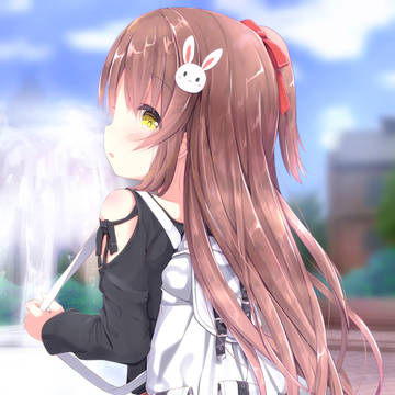 リュック娘。