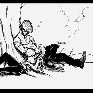 Inktober day 2 : Tranquil
