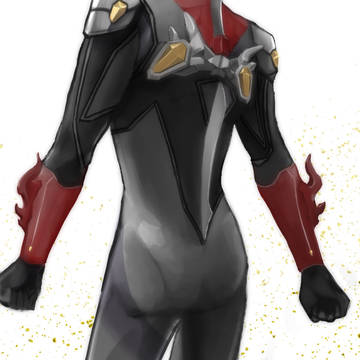 ウルトラマンロッソ(尻)